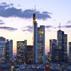 Skyline Frankfurt mit Deutsche Bank Gebäude